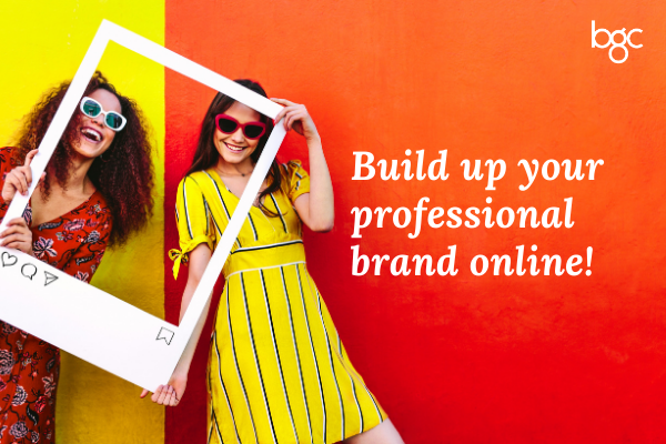 Take time to build your professional brand online while working from home